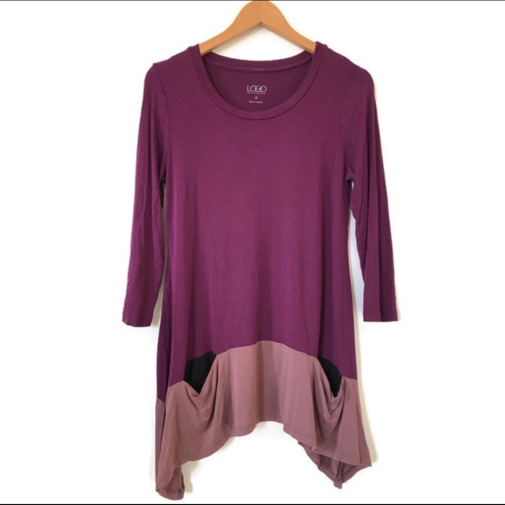 LOGO knit top